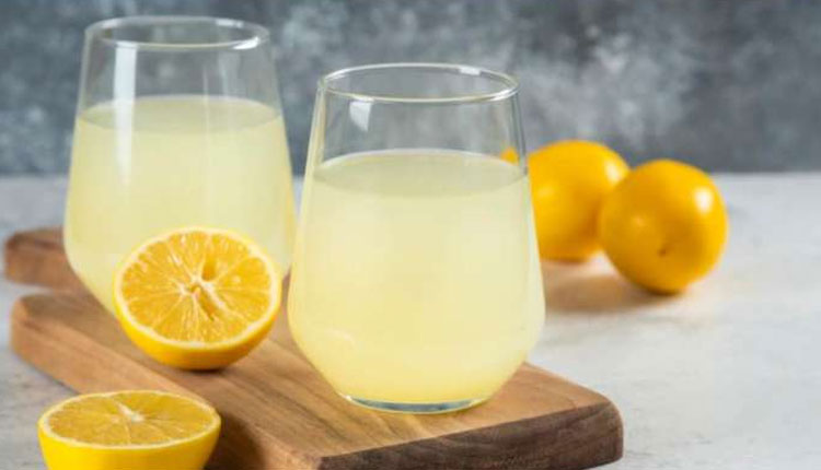 Lemon Drink | sour sweet drink will eliminate uric acid in summer weight control