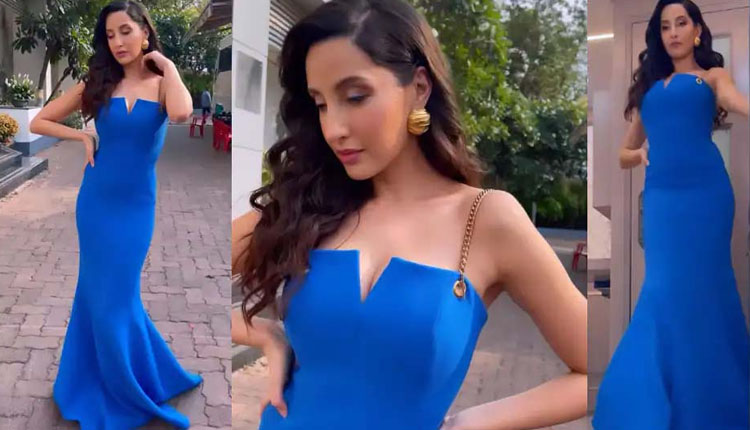Nora Fatehi Troll nora fatehi gets brutally trolled for wearing body hugging tight gown video viral