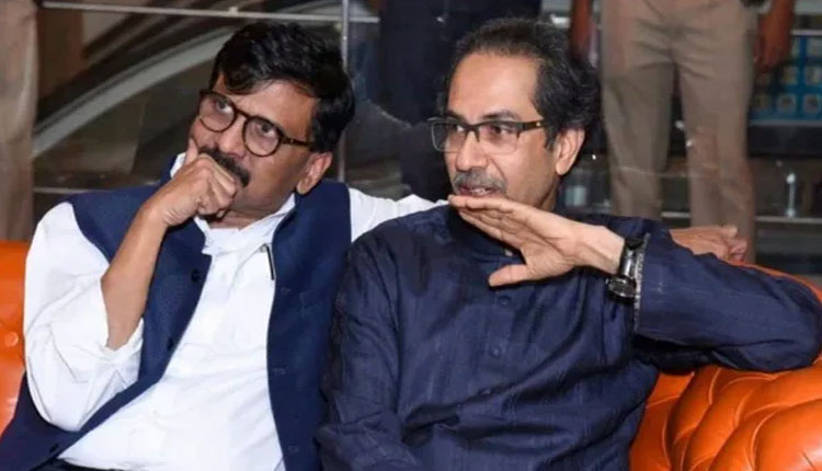 Uddhav Thackeray - Shivsena MP Sanjay Raut after the meeting of shiv sena mps the discussion has started that mp sanjay raut is upset