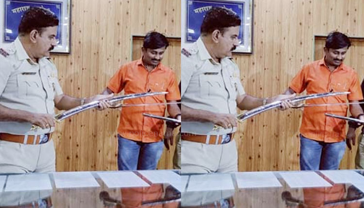 Pune Crime | swards delivered through DTDC Courier Market Yard in Pune