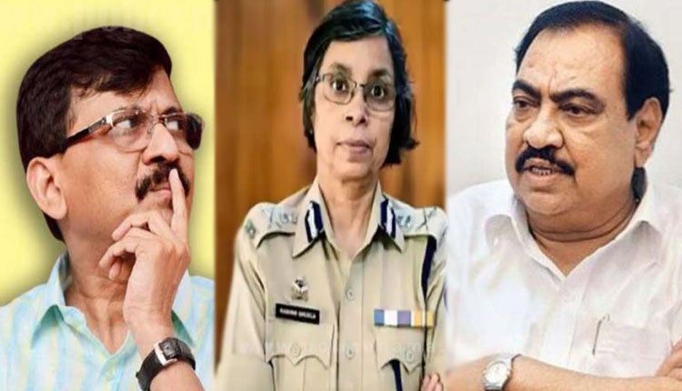 Maharashtra Phone Tapping Case Maharashtra phone tapping case IPS Rashmi Shukla used bogus names information of sources for sanjay raut s rahate and eknath khadse mentions with this name