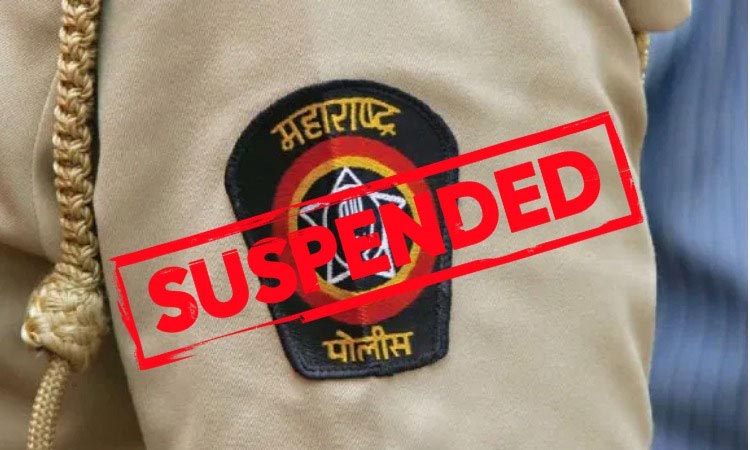 Maharashtra Police | three policemen suspended for doing mutton party with sand mafia in bhandara