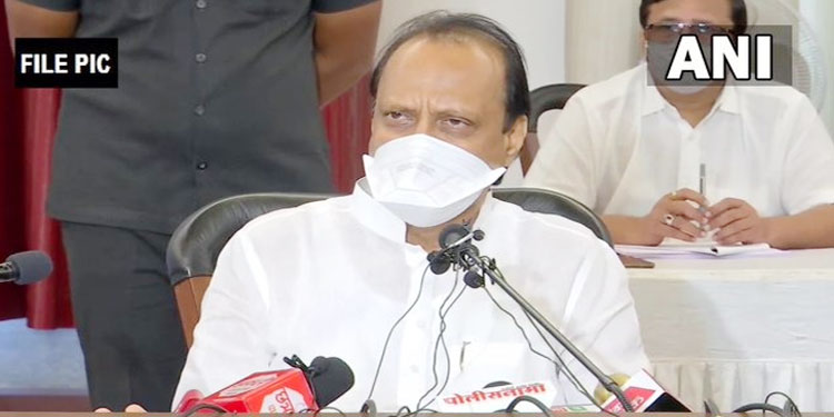 Ajit Pawar | ajit pawar satirical comment when asked to remove mask in press conference in sangli