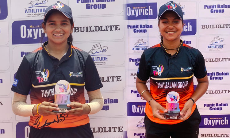 Punit Balan Group Women's Premier League | 7th Puneet Balan Group Women's Premier League T-20 Cricket Tournament; Warriors Sports Club team's winning hat trick