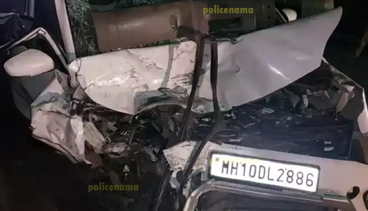 Sangli Accident News |Two dead and eight injured in two vehicle accident on irwin bridge in sangli