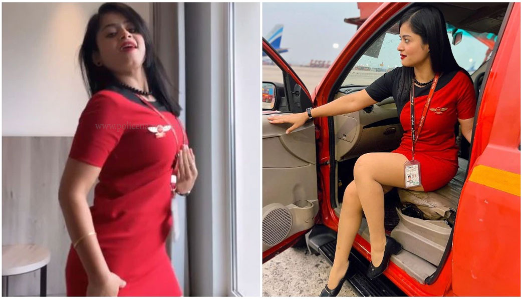Uma Meenakshi Viral Video | spice jet girl dance in flight video goes viral