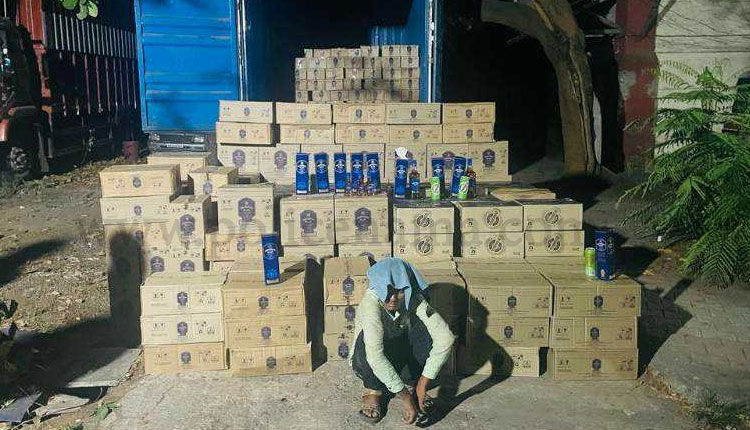 Pune Crime | state excise squads major operation at neera in purandar pune 91 lakh worth of foreign liquor seized