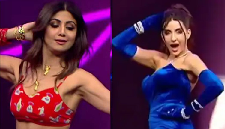 Shilpa Shetty Nora Fatehi Dance | shilpa shetty nora fatehi danced like this the viewers were stunned