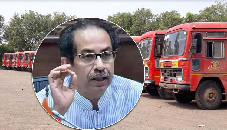 CM Uddhav Thackeray | cm uddhav thackeray electric st bus shivai msrtc bus pune to ahmednagar