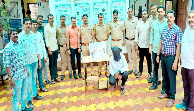 Pune Crime | Dattawadi police arrested a youth carrying a pistol