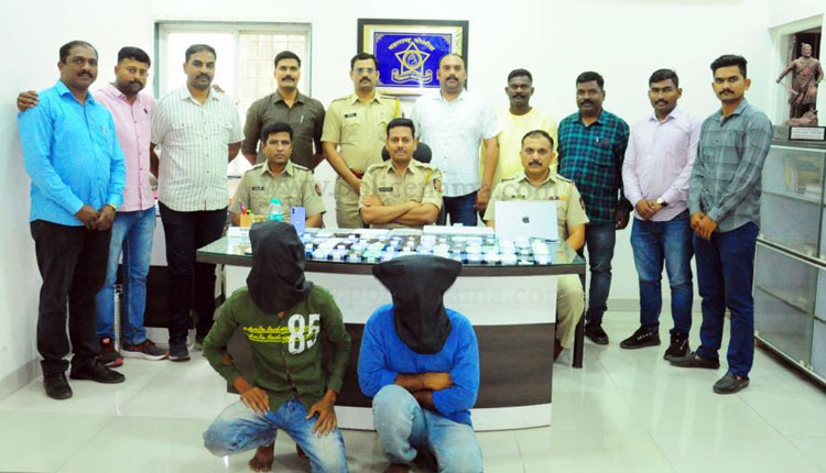 Pune Crime | Thieves in Jharkhand arrested by pune Lonikand police, 197 mobile phones, 3 laptops, 7 iPads of Apple company