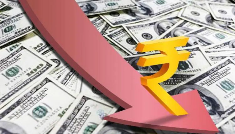 Rupee All Time Low | indian rupee fall at all time low first time below 80 level against dollar other currencies