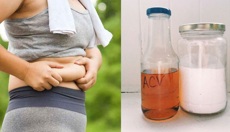 Weight Loss Drink | apple cider vinegar and baking sodacombination for weight loss belly fat obesity flat tummy
