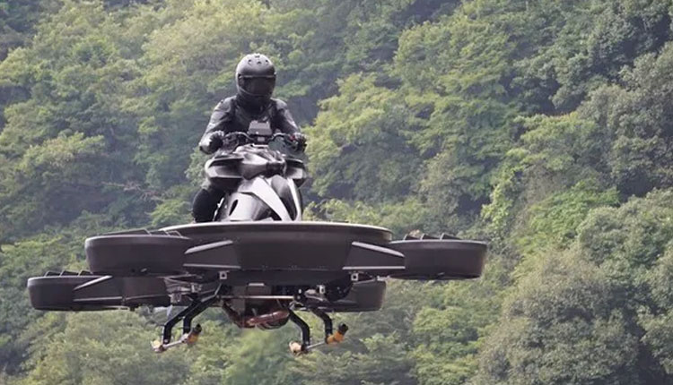 Flying Bike Video | worlds first flying bike makes its debut in us