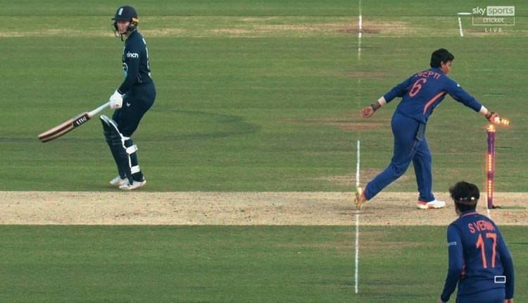 IND vs ENG | ind vs eng 3rd odi deepti sharma run out charlie dean england cricketers spirit of cricket