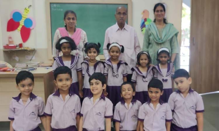 NEMS School Pune | Grandparents played the role of examiners; A unique initiative of NEMS School