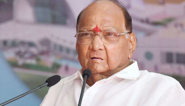 Sharad Pawar | Fatal accident involving cars in Sharad Pawar's convoy, two cars hit each other; A major disaster averted!