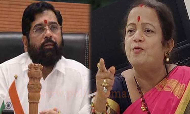 Kishori Pednekar | kishori pednekar criticizes eknath shidne on commenting on shivsena party revolt