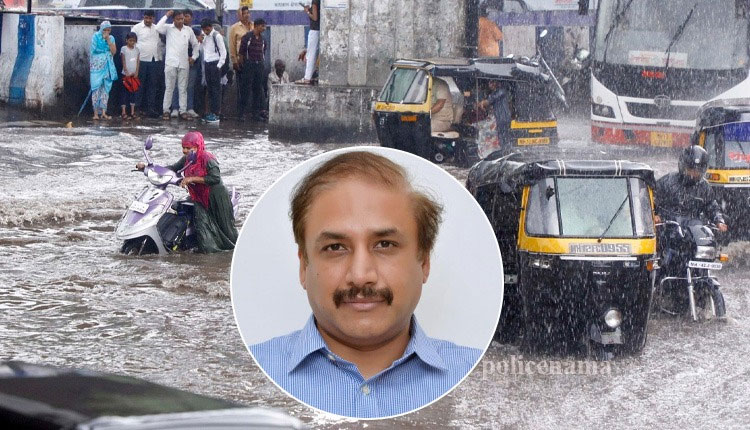 PMC On Pune Rain | Record-breaking rains inundate city roads; Larger diameter pipelines will be laid wherever necessary - Vikram Kumar, Municipal Commissioner and Administrator