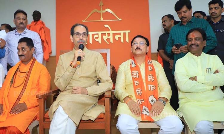 Uddhav Thackeray | sanjay deshmukh joined shivsena uddhav thackeray said will visit poharadevi