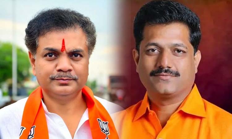 BJP-Shivsena | dispute between kailas patil and rana jagjit singh over crop insurance issue in osmanabad