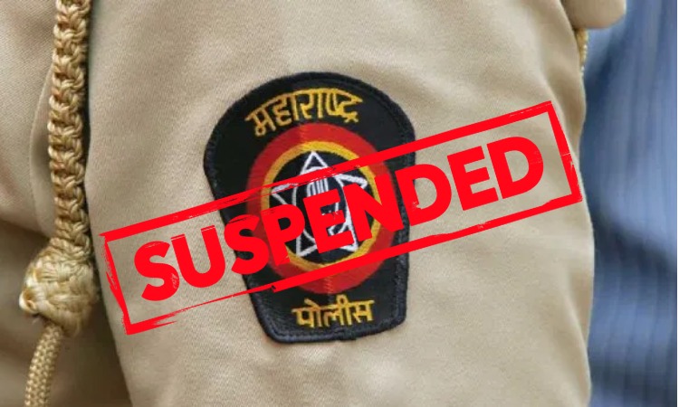 Police Suspended | one lakh rupees taken from car drivers pocket suspension of police