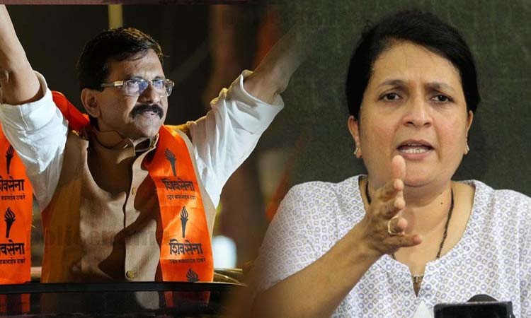 Anjali Damania | social activist anjali damania slams sanjay raut after bail granted pmla