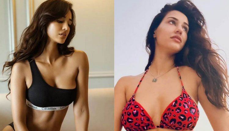 Disha Patani | disha patani brutally trolled for her latest bold photo shoot pics in black two piece bikini fans reaction goes viral on social media