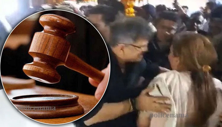 NCP MLA Jitendra Awhad | jitendra awhad molestation allegations anticipatory bail in thane court
