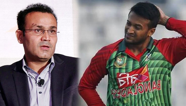 T20 World Cup 2022 | virender sehwag slams shakib al hasan on his statement after ind beat ban in t20 world cup