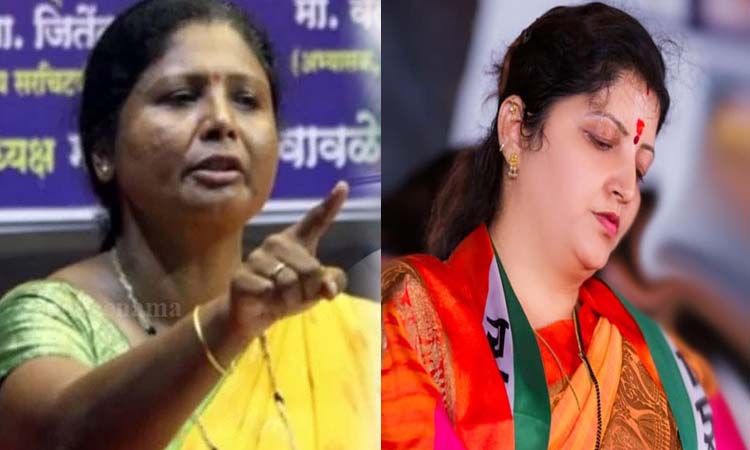 Sushma Andhare | sushma andhare alleges that despite calling rupali chakankar twice to take action against gulabrao patil