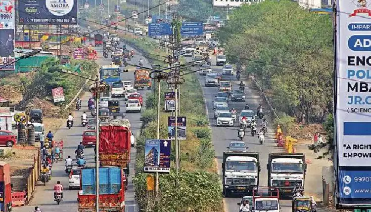 Pune Navale Bridge | NHAI warn for action if encroachments in navale bridge area not removed pune news