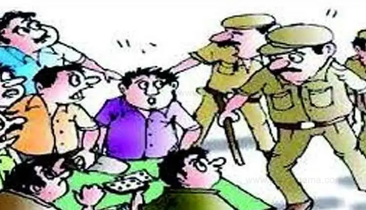 Pune Crime | Crime Branch raids a gambling den in Sinhagad Road police station limits; Action against 23 persons