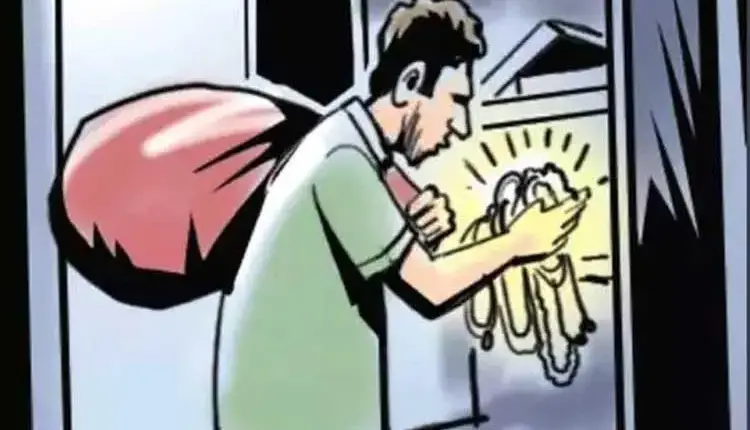 Pune Pimpri Crime | Thieves pounce on a bag of jewelry brought to a wedding; 27 lakh worth of goods incident Balewadi
