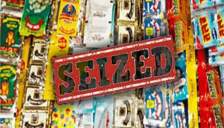 Pune Crime News | Gutkha worth four and a half lakhs seized from grocery shop in Wadarwadi; Action of Anti-Extortion Squad