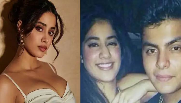 Janhvi Kapoor | janhvi kapoor got close with roomy boyfriend wearing an excessively short dress you will be shocked to see the party photos of the actress