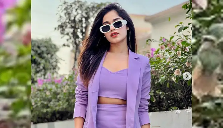 Jannat Zubair Rahmani | actress jannat zubair shared new look in purple outfits see her photos here