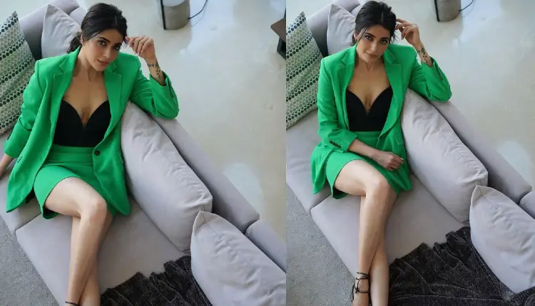 Karishma Tanna | Actress Karisma Tanna did a hot photoshoot with a bold touch by keeping the blazer buttons open; The photo went viral