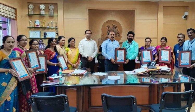 Pune PMC News | ISO rating certificate for 8 schools of Pune Municipality