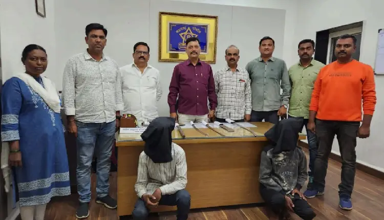 Pune Crime News | Crime branch arrests Koyta gang preparing for murder, seizes axe, Koyta, Gupti, sword