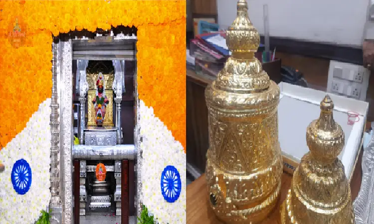 Pandharpur News | devotee donated jewellery worth two crore at vitthal rukmini temple in pandharpur