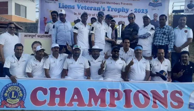 Lions Veterans Cup T-20 Cricket | Lions Veterans Cup T-20 Cricket - Lavas Royals won the title