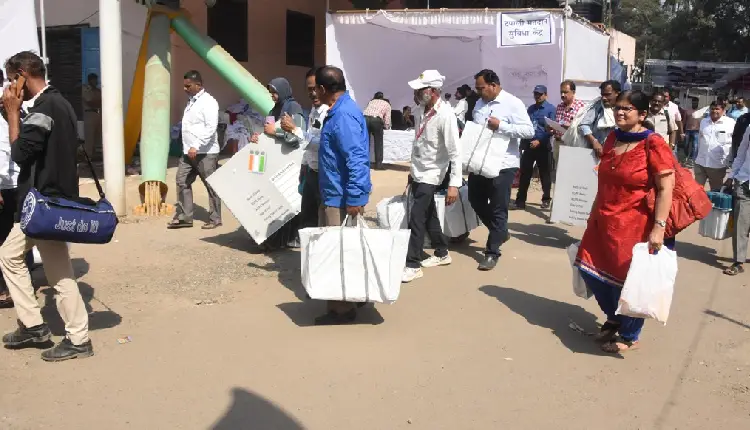 Pune Kasba Peth Bypoll Election | Distribution of Voting Material for Kasba Peth Constituency By-Election