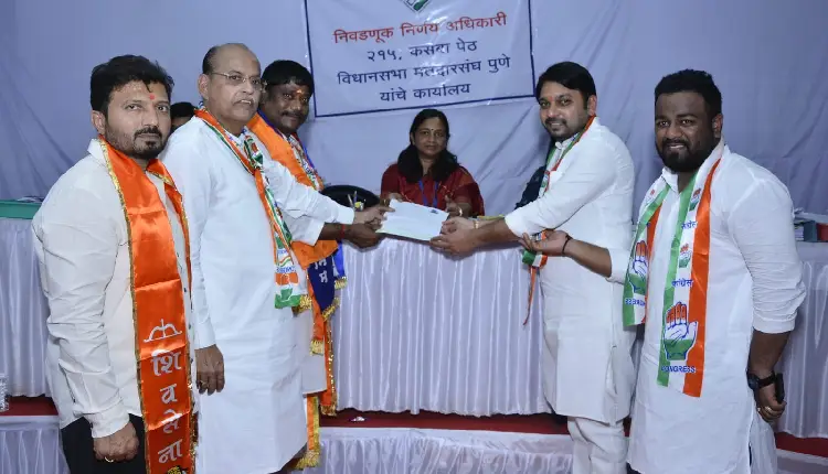 Pune Kasba Peth Bypoll Election | Against the wall of caste-religion, 'Apala Manus' Ravindra Dhangekar is nominated by Congress from Kasba Constituency; The Mahavikas Aghadi filled Dhangekar's candidature in a show of strength