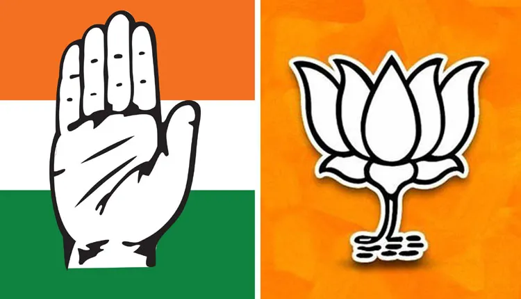 Pune By Poll Election | In front of Kasba Ganapati on Monday morning, BJP alliance and Congress alliance show of power! Major opposition parties head-to-head to file nomination papers for Kasba by-elections