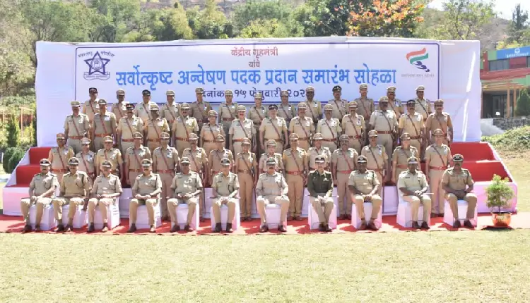 Maharashtra Police News | 43 police officers of the state have been honored with medals by the Union Home Ministry for their outstanding crime investigations