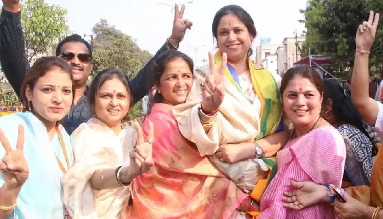 Pune Chinchwad Bypoll Election | bjps ashwini jagatap defeated ncps nana kate in chinchwad by election pune