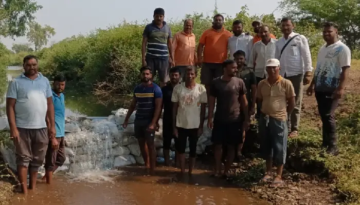 Baramati Taluka News | Increase fun-Rabbi benefits due to forestry dam in Kalkhairwadi