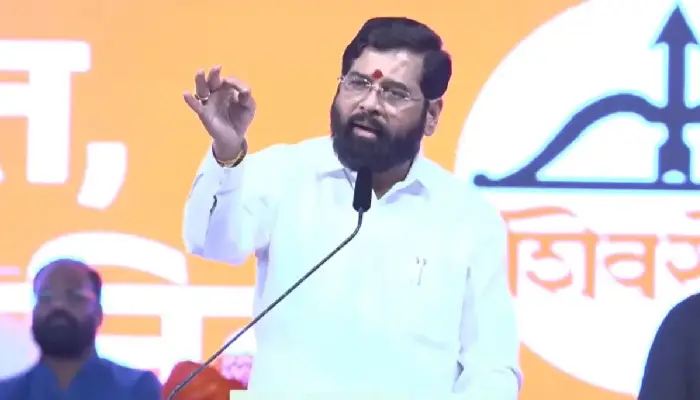 CM Eknath Shinde | This Shinde is not a traitor, he is Khuddar, there is no dishonesty in the blood of Shinde, he has not become greedy for power like you; Eknath Shinde attacks Uddhav Thackeray (Video)