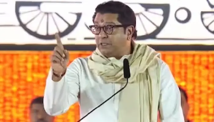 MNS Chief Raj Thackeray | raj thackeray ally reacts on shivsena bow arrow symbol emotional reaction